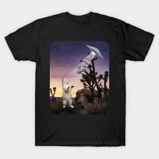 Cat vs Aliens T-Shirt